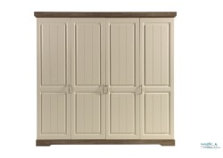 Armoire quatre portes tournantes ivette