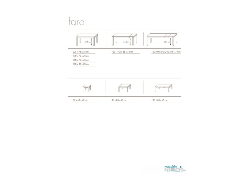 Salle à manger Faro