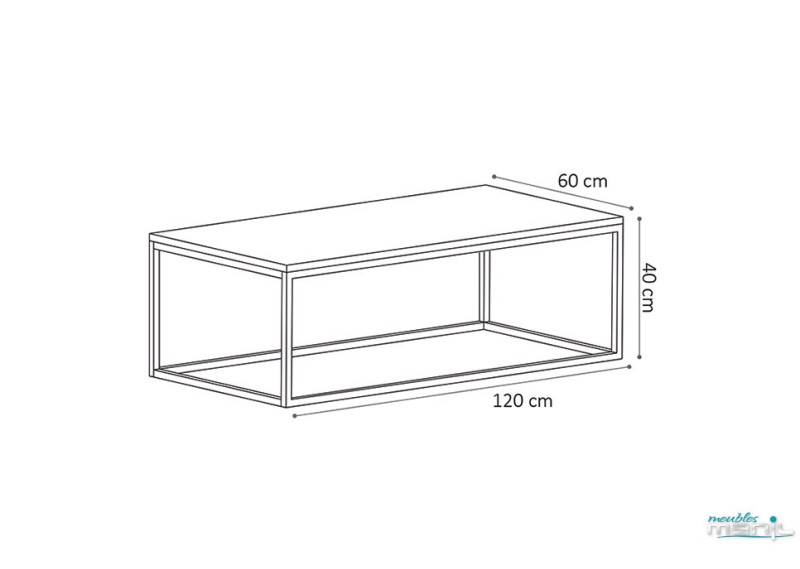Table basse Texas