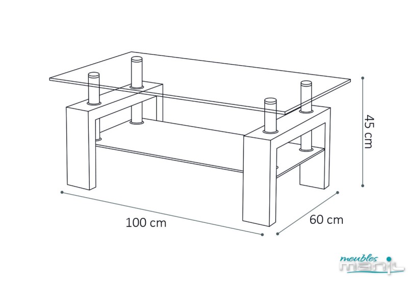 Table basse Alana