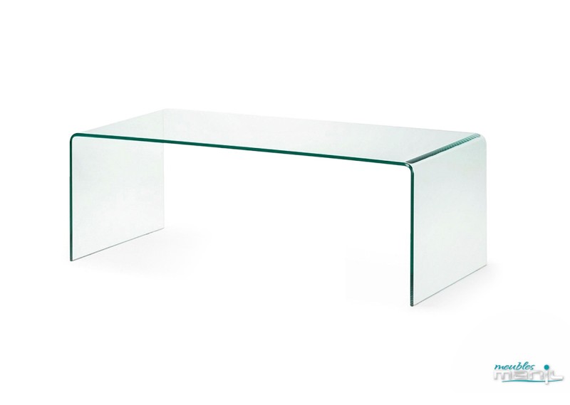 Table basse en verre Axel