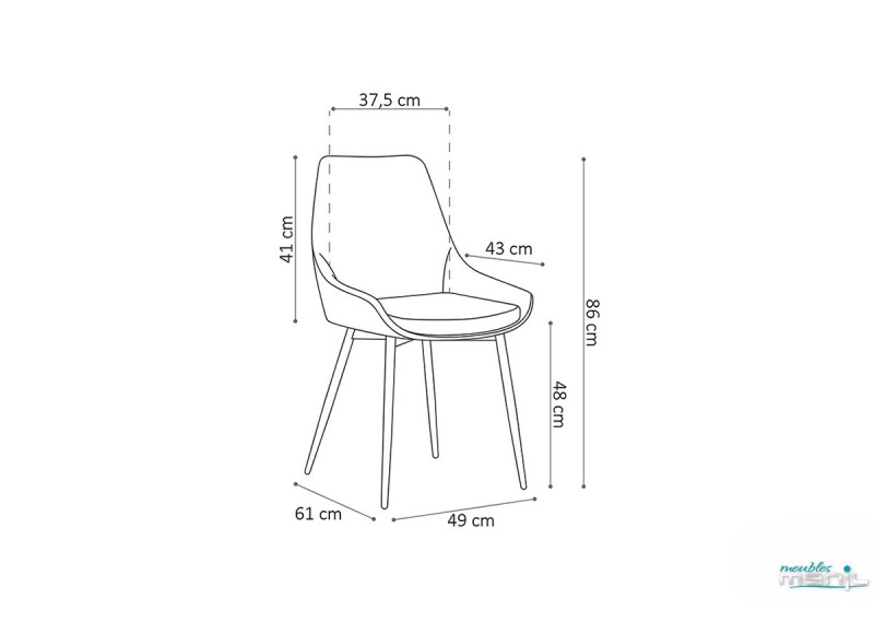 Chaise Mirano