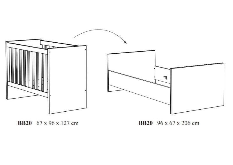 Lit évolutif Pauline