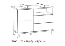 Commode bébé Pauline