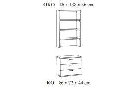 Chambre à coucher Helga