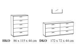 Chambre à coucher Helga