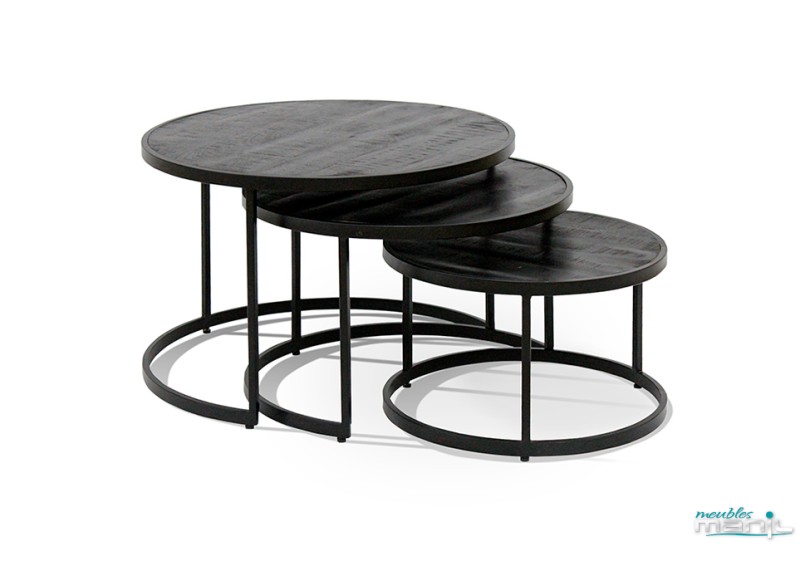 Trio de tables basses Lennox I