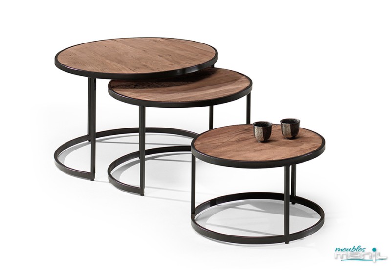 Trio de tables basses Lennox