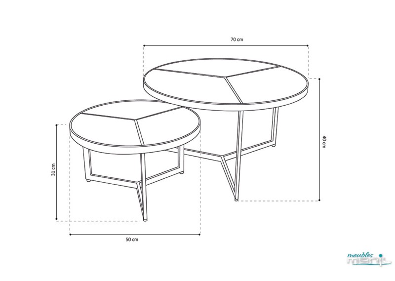 Table basse Laveu