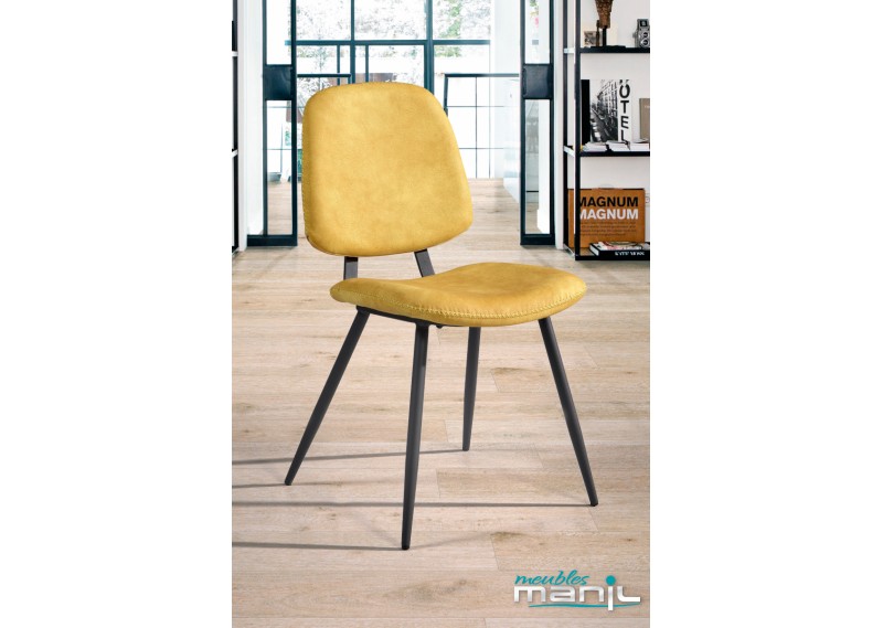Chaise Margot jaune