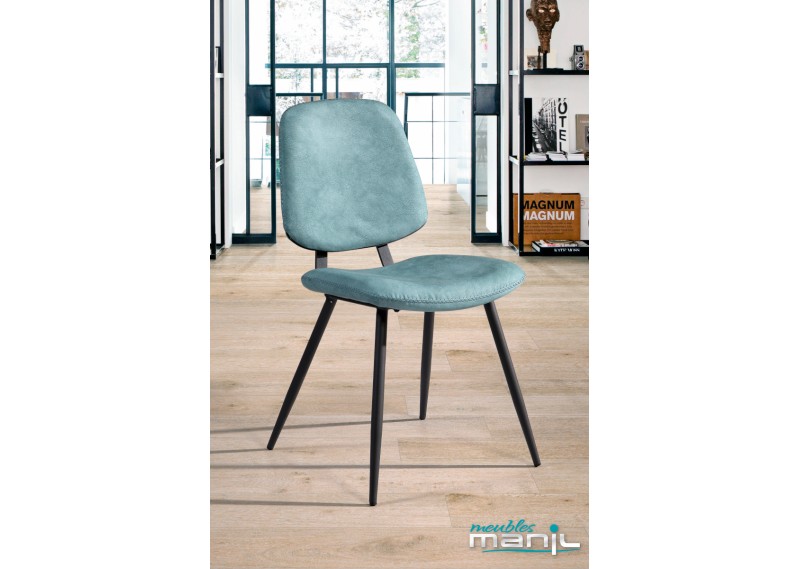 Chaise Margot bleue