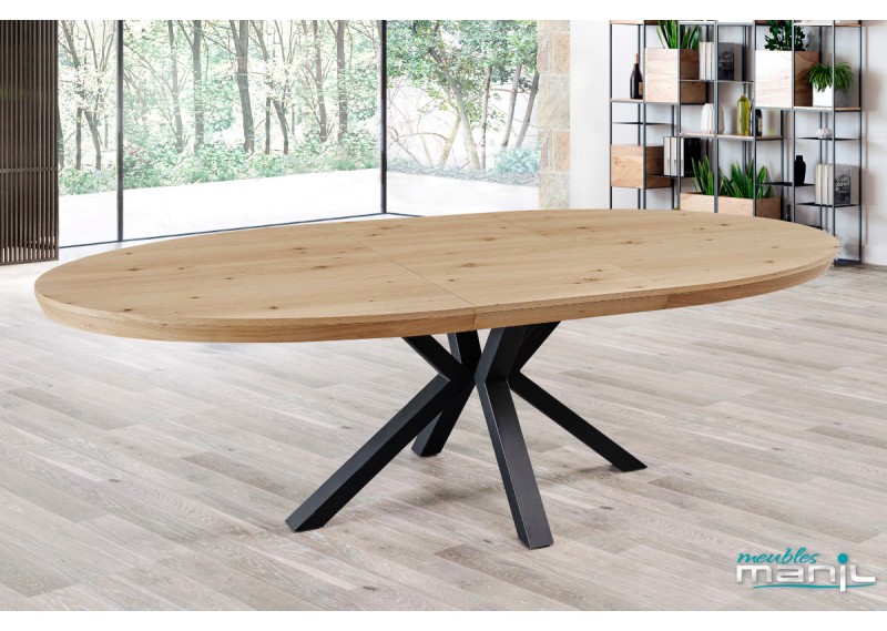 Table ovale Dune