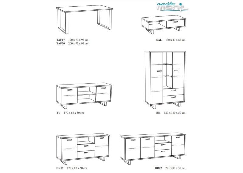 copy of Table de salon Como