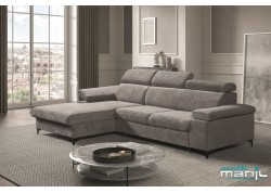 Canapé d'angle convertible Macon