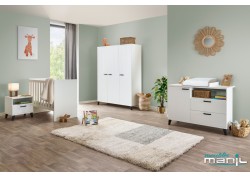 Chambre bébé Evy Blanc