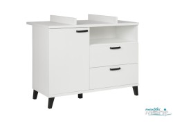 Chambre bébé Evy Blanc