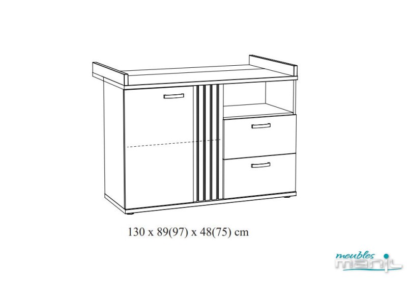 Commode bébé Camille