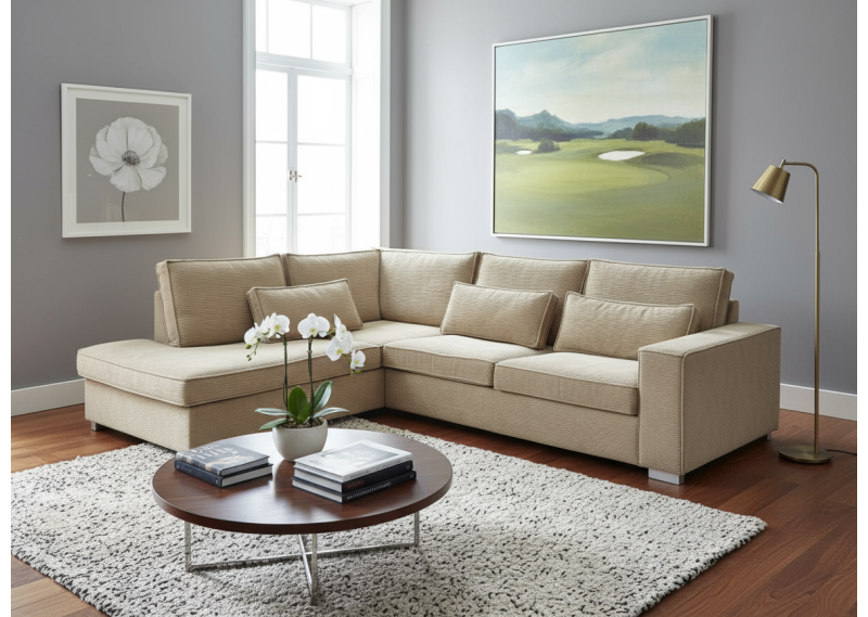 Canapé d'angle Pedro