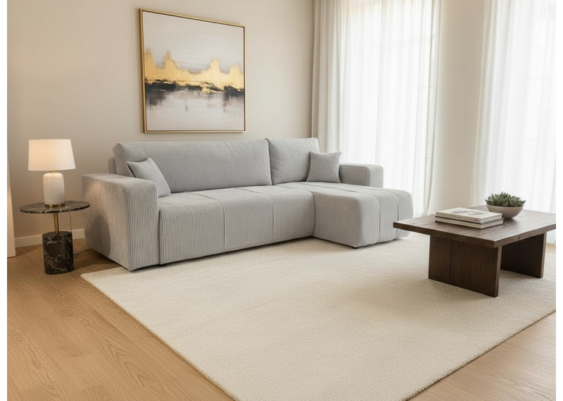 Canapé d'angle convertible Furia