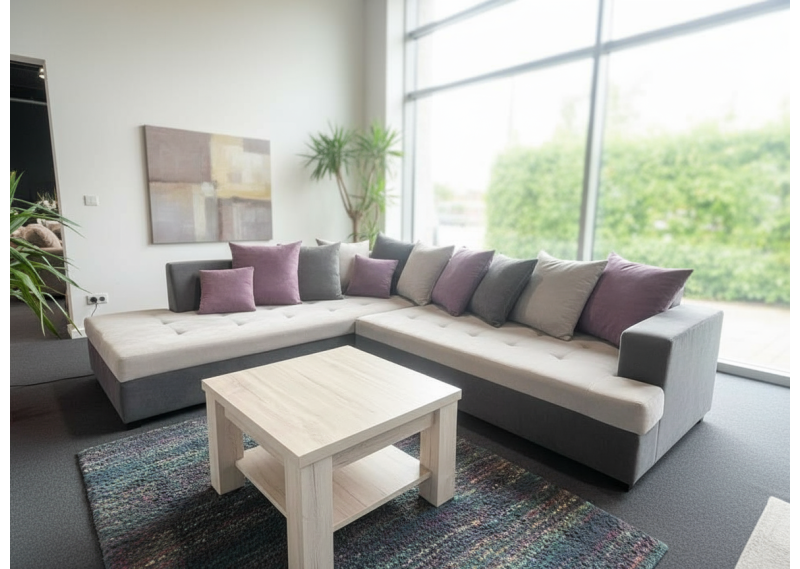 Canapé d'angle Léo