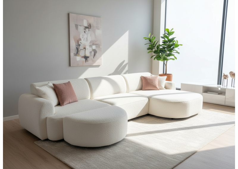 Canapé d'angle Cocoon