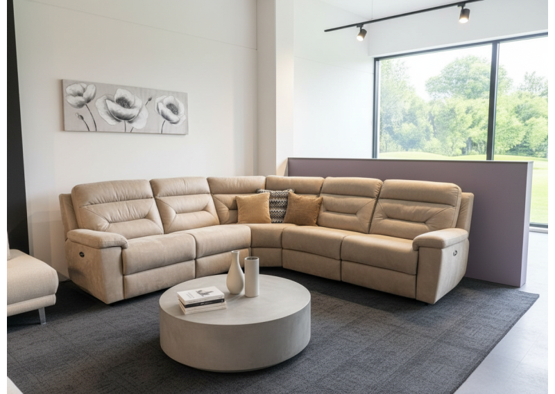 Canapé d'angle Mathias